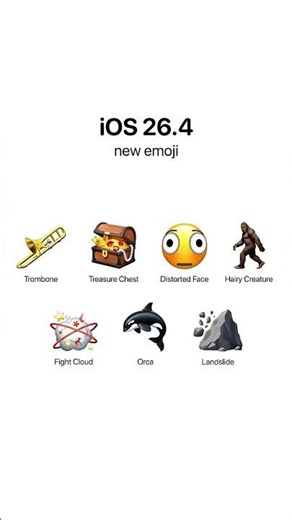 iOS 26 New Emojis