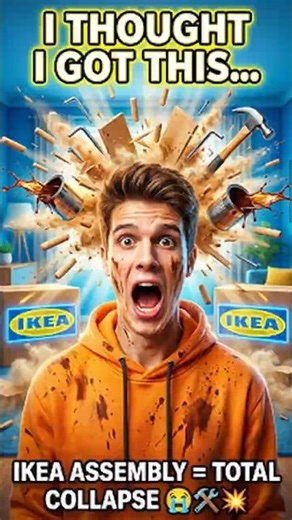 I Thought I Got This… IKEA Assembly Turned Into FURNITURE COLLAPSE CHAOS! 😭