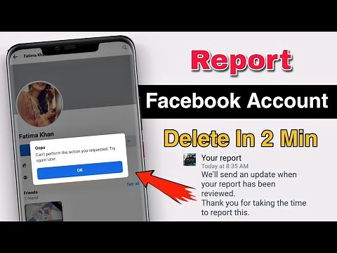 How to Report Facebook Account Permanent Delete | FB Account Kaise Report Karen
