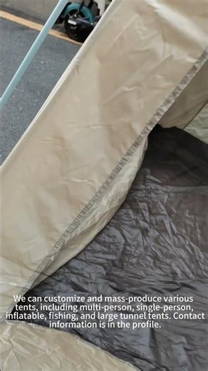 Military command post tent In Canada