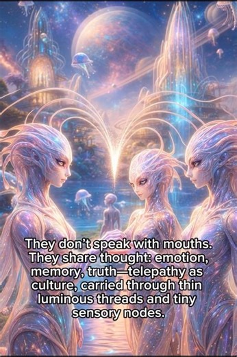 Telepathic Humans of an Alien World