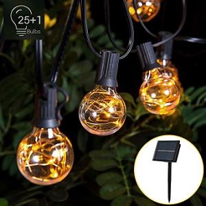 [Hot Item] Solar LED Light String G40 IP65 Bulb String for Cafe Gazebo