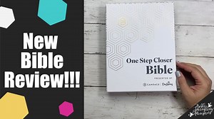 One Step Closer Bible Review In this video, I’m reviewing the One Step Closer Bible by Candace Cameron Bur and Dayspring. This Bible was sent to me by Dayspring and you can use our affiliate link if you’d like to learn more about it. When you use our affiliate links, it doesn’t cost you more and helps our ministry out. Thank you! https://www.dayspring.com/candace-cameron-bure-one-step-closer-nlt-bible?ne_ppc_id=11034815184&utm_medium=cj_4895707&cjevent=3bd289d8042311ec814c9cb50a1c0e10&cjdata=MXx