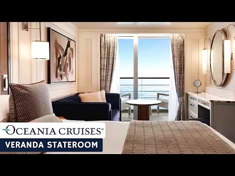 Oceania Riviera | Veranda Stateroom | Full Walkthrough Tour & Review | 4K