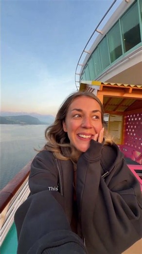 A 4:30am alarm on a cruise… worth it? 👀🛳️ #libertyoftheseas #norwegianfjords #cruisetips