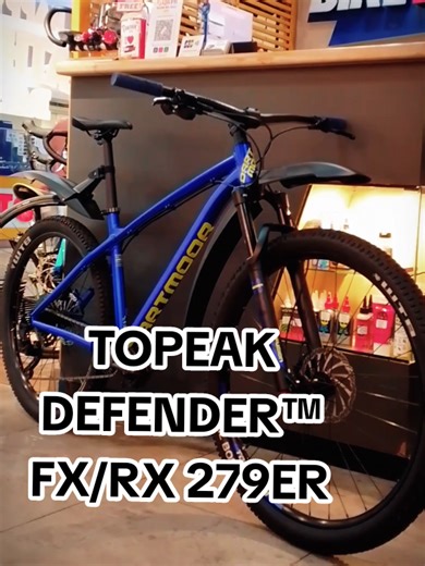 TOPEAK DEFENDER™ FX/RX 279ER: Max Protection for Bikers