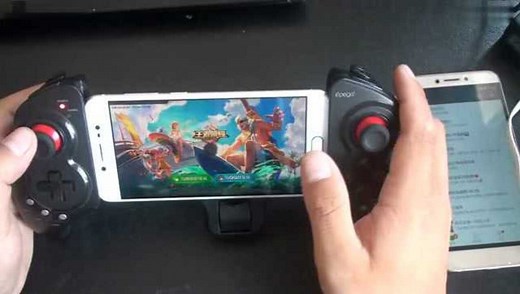 ipega游戏手柄9023安卓android系统使用操作视频教程