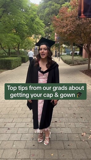 University of Adelaide (@uniofadelaide) - Tips for Graduation Outfit: Cap & Gown Sizing and Accessories