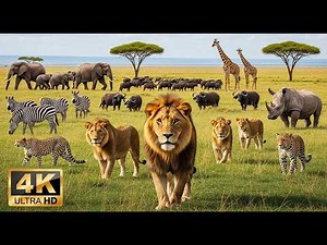 African Wildlife 4K Kruger National Park 4K - South African