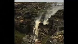 WATERFALL FLOWS UPHILL! The photographer said it was an astonshing moment. https://www.wfla.com/1531422879 | WFLA News Channel 8