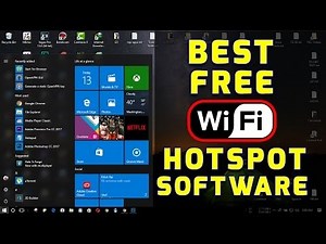 Best Wifi Hotspot Software For Windows 10 FREE DOWNLOAD