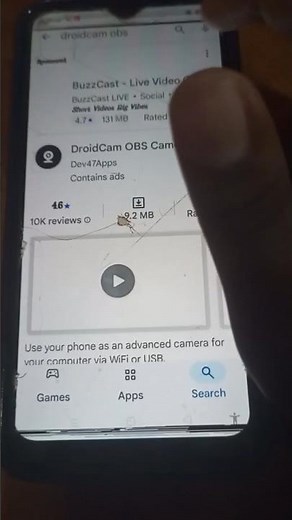 how to make your phone into a webcam #droidcam.