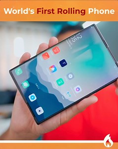 4.8M views · 80K reactions | World's First Rollable Smartphone!  | Tech Burner | Facebook