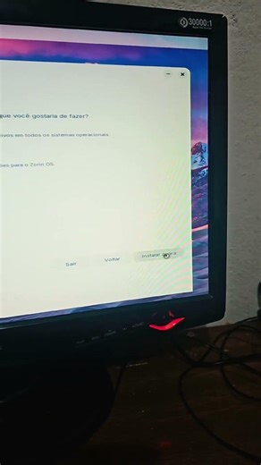 Let's install Zorin OS.