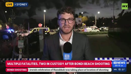 🇦🇺Australian Authorities Declare Bondi Beach Mass Shooting a Terrorist Incident ❗️Australian authorities have declared a deadly mass shooting at Bondi Beach a terrorist incident after at least 12 people were killed and 29 others injured during an attack on a crowd celebrating the first night of Hanukkah on Sunday, December 14, 2025. ❗️A senior law enforcement official, speaking to ABC News on condition of anonymity, identified one of the alleged attackers as Naveed Akram, a 24-year-old man fro