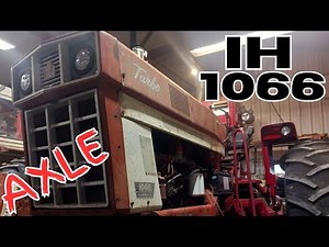 IH 1066 rear axle housing take apart