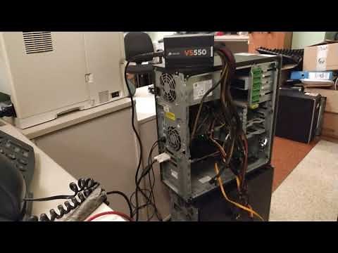 515 Power supply fan not detected error HP elite 6300 6200 6000 8300 8200 8100 Błąd 515 zasilacz ATX