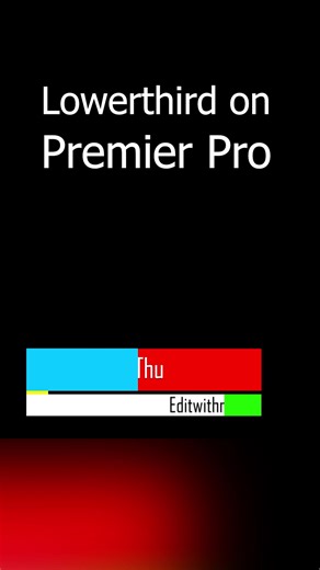 Lowerthird #tiktokmyanmar #yangon #myanmartiktok🇲🇲🇲🇲 #fyp #fypシ゚ #learning #editing #editor #edit #premierpro #videoediting #editwithme01 #adobepremierpro #video