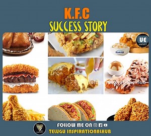 48K views | Wonders Made By Colonel Sanders II K.F.C Success Story II Success Stories II Telugu Motivation . Full Video Link: > https://youtu.be/1yOccHD-XkI | Mahesh Talks Telugu | Facebook