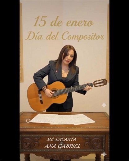 En el día mundial del compositor, rendimos homenaje a Ana Gabriel por sus letras y su música; sus canciones han dejado huella en generaciones. ¡Felicidades! Ana Gabriel | Me encanta Ana Gabriel