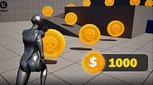 虚幻引擎 5.5！如何收集金币！