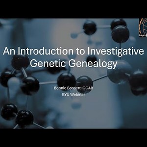 What is Investigative Genetic Genealogy?