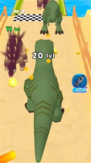 Dino Run Evolution 🦖🔥 Insane Speed & Ultimate Dinosaur Upgrade! part ❤️‍🔥19