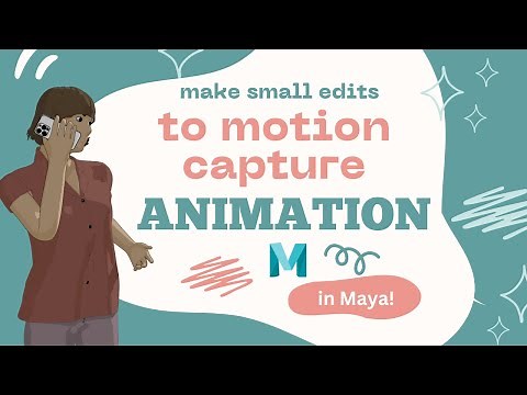 Refine Motion Capture Animations with Simple Adjustments