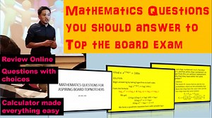 3K views · 52 reactions | Tutorial: How to solve Engineering Mathematics Problems for Topnotchers? There are questions in engineering mathematics that seemed to be difficult especially when you are going to use the conventional method. Fortunately in board exam, the choices are available and we have a powerful calculator. So things can be made easier. | Pinoy Engineers Online | Facebook