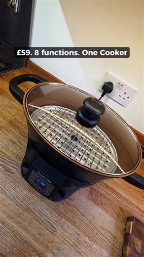 This was £89… now £59 😳 8 cooking functions in one solid multicooker. Perfect for batch cooking & busy days. Grab it while the discount’s live 👇