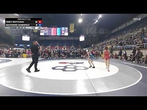 USMC Junior & 16U Nationals | 95 lbs Women’s Freestyle R64 | Kenly Muzykoski vs Mackenzee Donenfeld