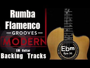 Rumba Flamenco Guitar Backing (Ebm) 96 bpm With Short Full Track