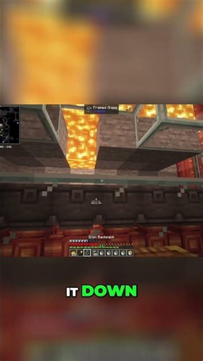 Minecraft Lava Generator: Ultimate Light Source Strategy #shorts