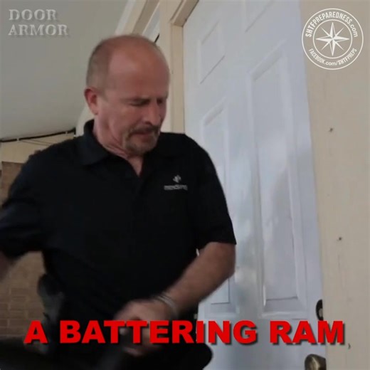 It will take a thief less than 10 seconds to kick in a standard door with a deadbolt. Get protection. Find it here! ➡️ https://shtfdad.com/door-armor (15% OFF!) . We may earn a small commission from the above link at no cost to you | SHTF Dad