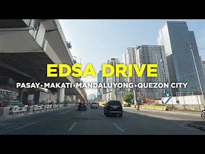 Surviving EDSA’s Chaos! | Driving Manila’s Busiest Highway | Pasay, Makati, Mandaluyong, Quezon City