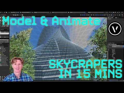 Vectorworks 2024: Learn Freeform 3D Skyscrapers in 15 Mins