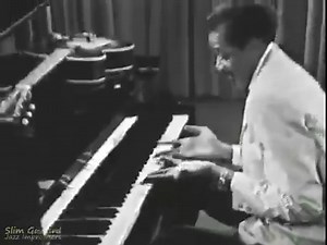1.1M views · 16K reactions | Slim Gaillard combines virtuoso technique and humor. He starts with Debussy's Clair de Lune. The Steve Allen Show in 1962 | Jazz Improvisers | Facebook