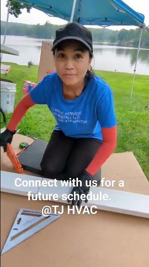 Fujitsu Mini split heat pump installation.