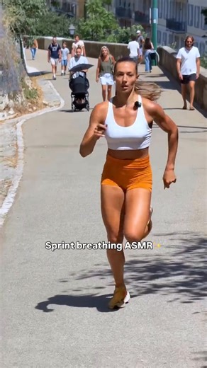 2.1K views · 49 reactions | Running breathing ASMR ✨ To listen with the sound on  #running #asmr #sports #training #motivation #speed #breath | Core & Cardio | Facebook