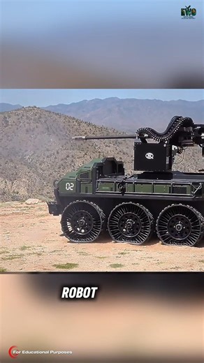 The Robot Tank That Fights Without a Crew. #documentary#usashorts#fyp