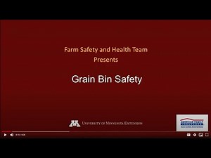 Grain Bin Safety