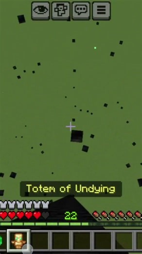 kill iron evoker with mace and do totem mlg #minecraft #gaming