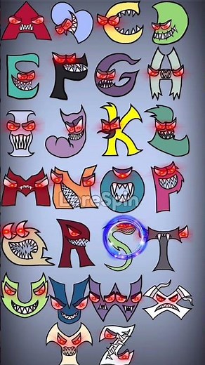 ALPHABET LORE A-Z but evil ALPHABET LORE ANIMATION MEME - abcdefghijklmnopqrstuvwxyz