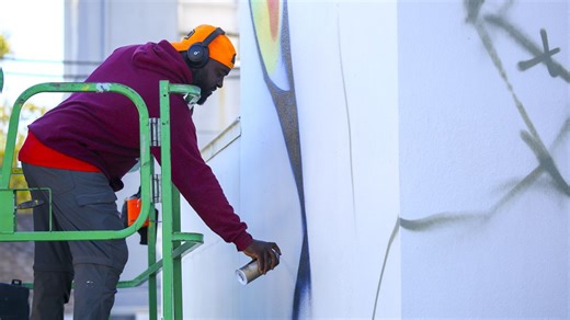 Why are there so many murals in St. Petersburg? A brief history