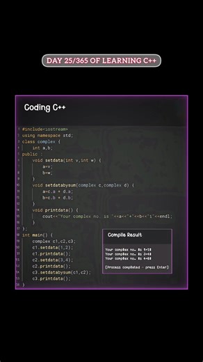 Read caption... using class inside a function in class in c++...#coder #coding #cpp