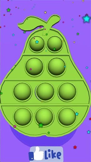 “Pear Pop It Explosion 🍐💚 | Most Satisfying Pops!”#PopItToy #FidgetASMR #OddlySatisfying #Shorts