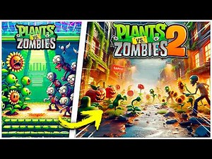 SERÁ QUE O SEGUNDO GAME É MELHOR? | Plants Vs Zombies 2
