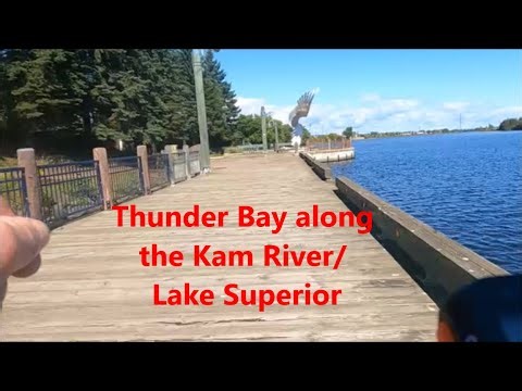 Cycling in Thunder Bay Ontario, Trek 520 Grando
