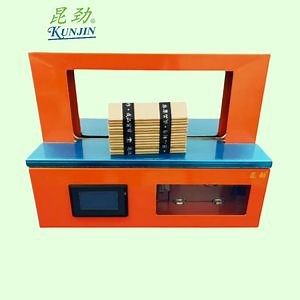 Automatic Box Strapping Machine Letter Banknote Paper Banding Machine