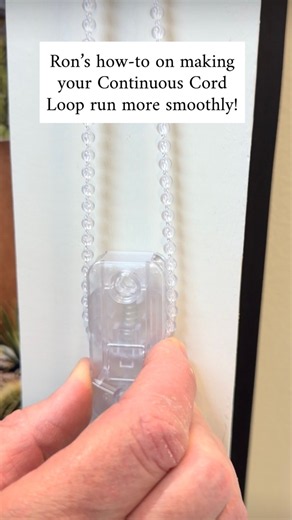 How to Adjust a Continuous Cord Loop Tensioner on Your Shades